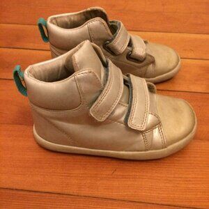 Ten Little Silver Hightops Toddler size 11